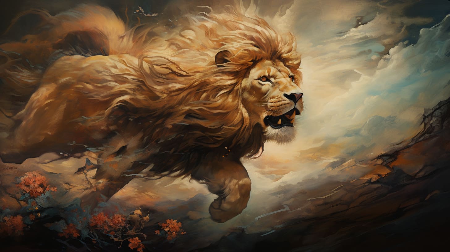 A dream lion