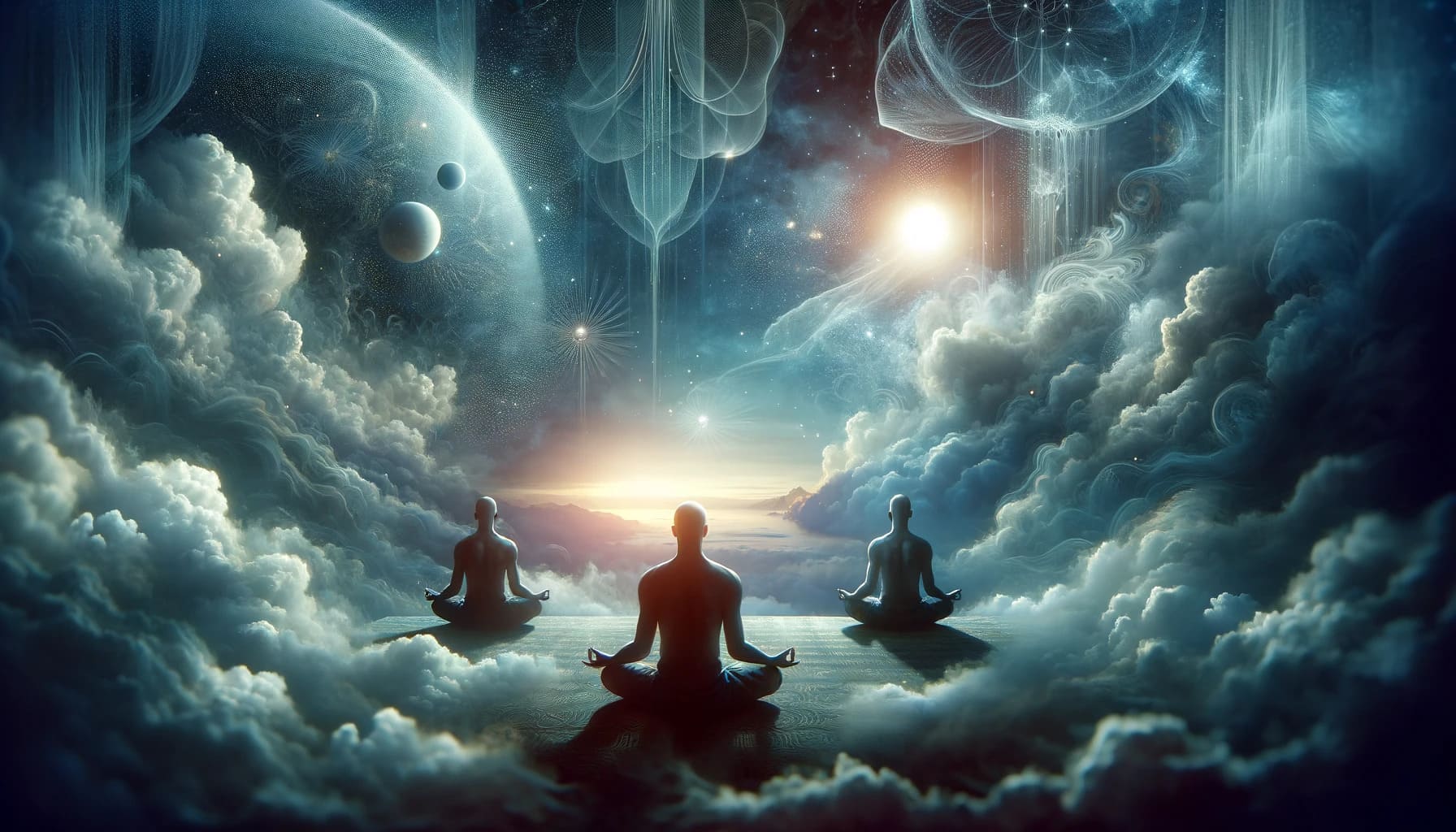 DALL·E 2023 11 14 22.50.12 A tranquil and contemplative featured image for an article about the spiritual meaning of being sick in a dream aspect ratio 16 9