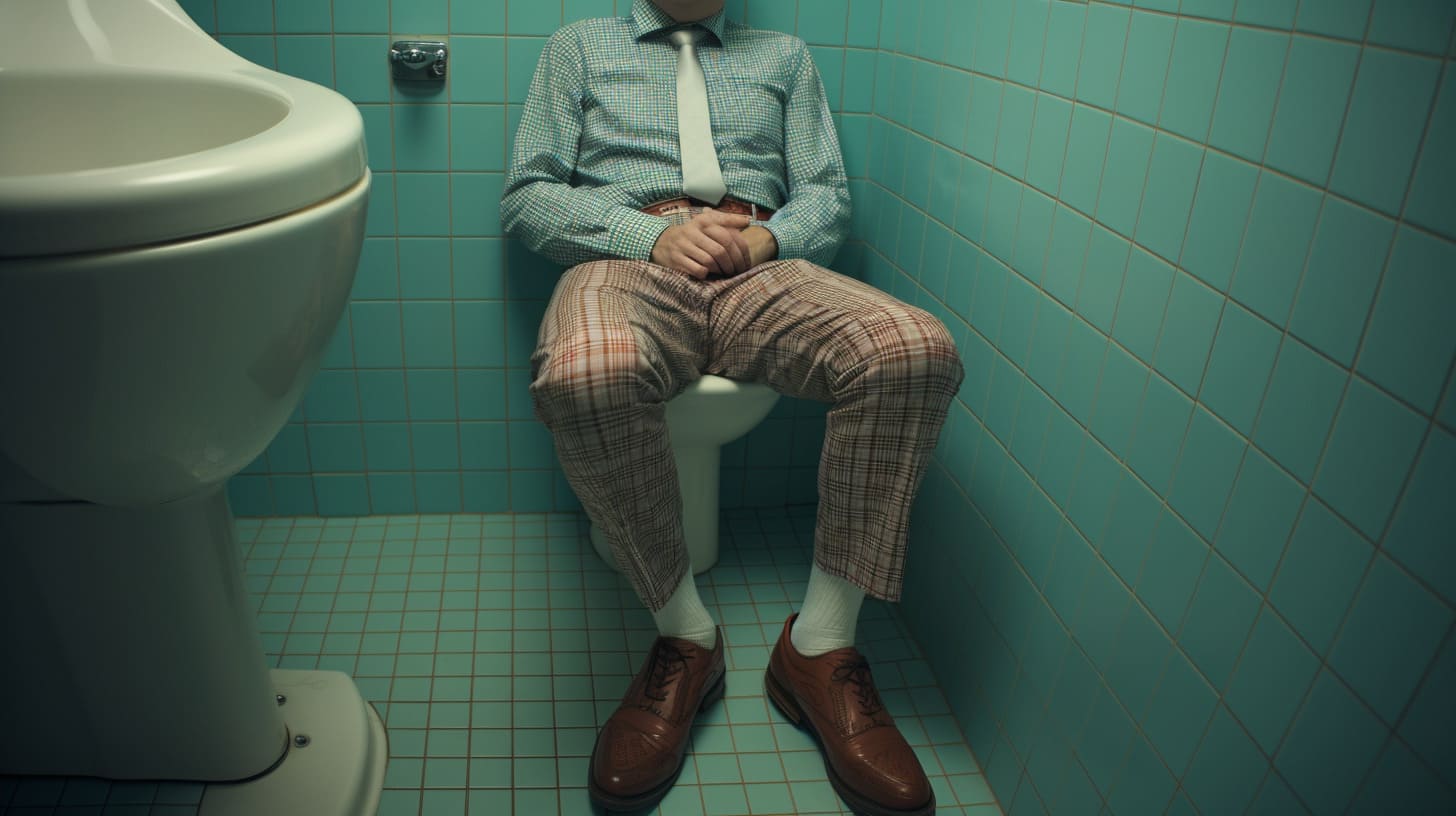 Legs Falling Asleep on Toilet