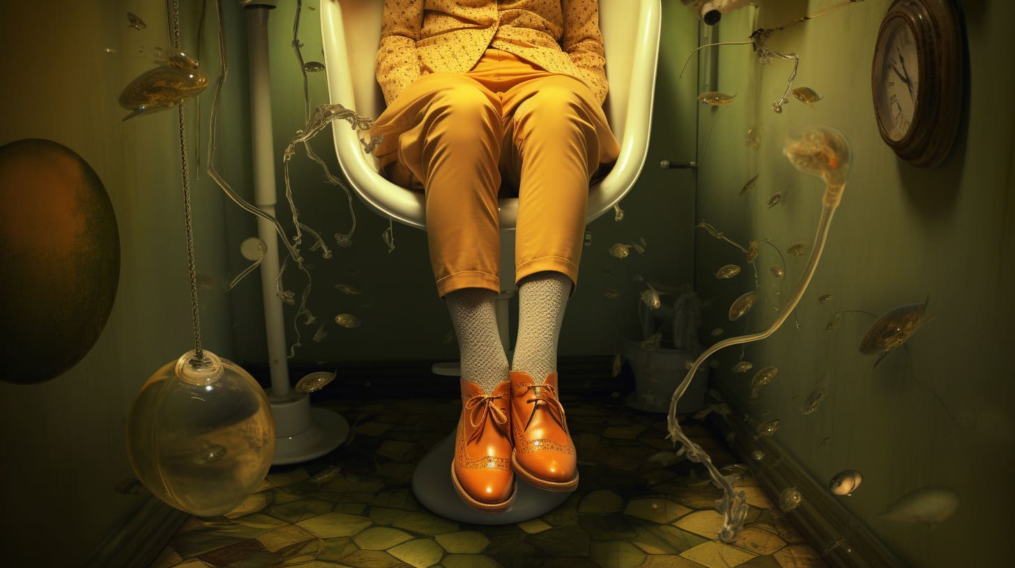 Legs Falling Asleep on Toilet