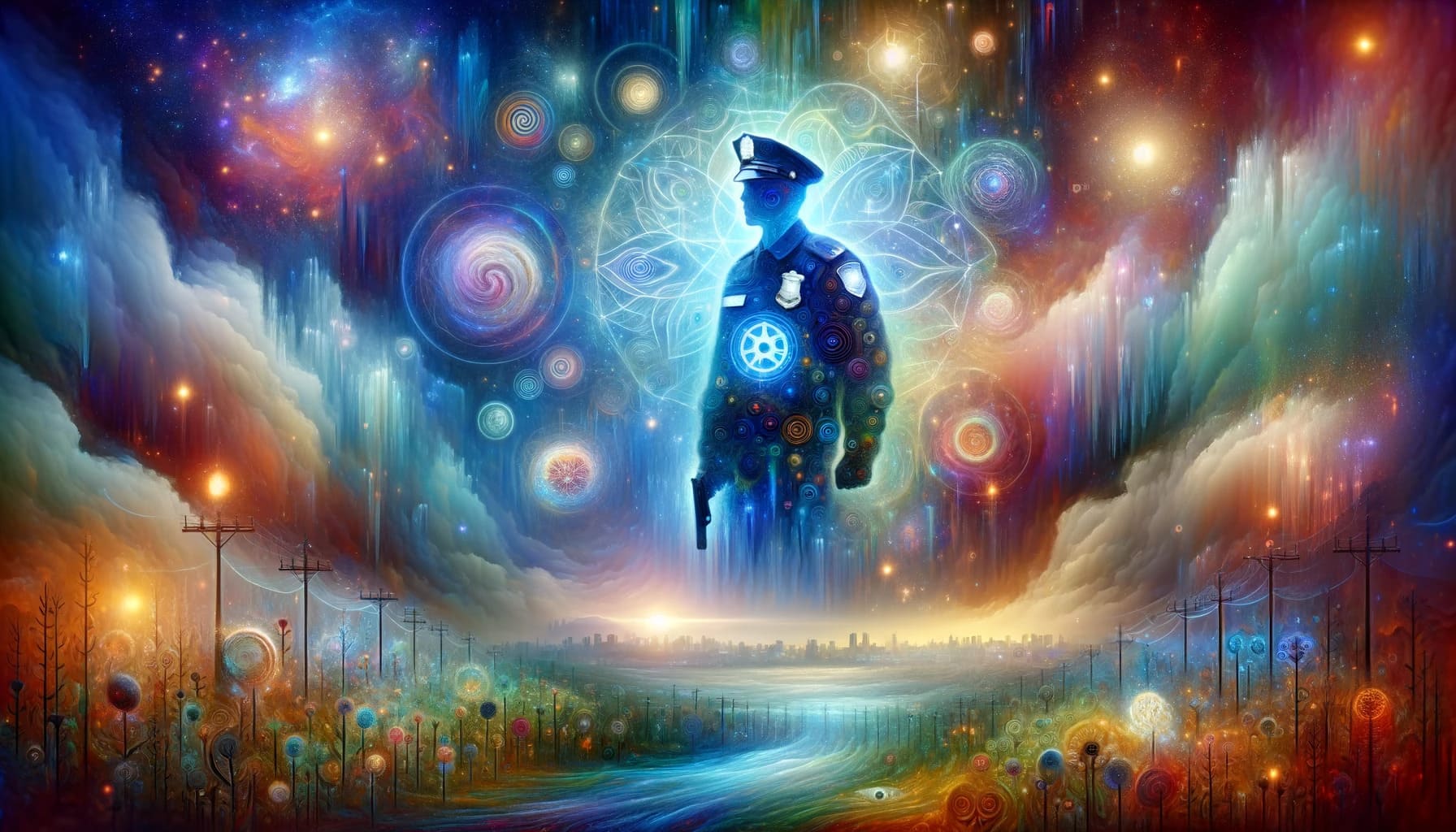 what is the spiritual meaning of police in a dream