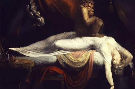 The Nightmare by Henry Fuseli (1781) The Nightmare by Henry Fuseli 1781