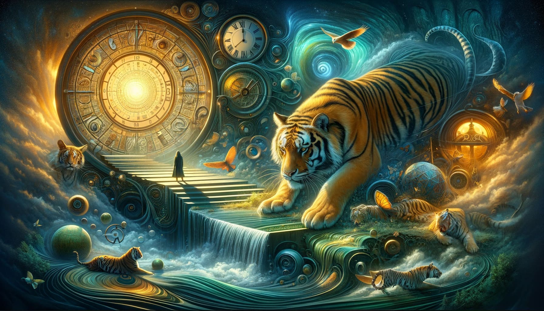 Tiger dreams Tiger dreams