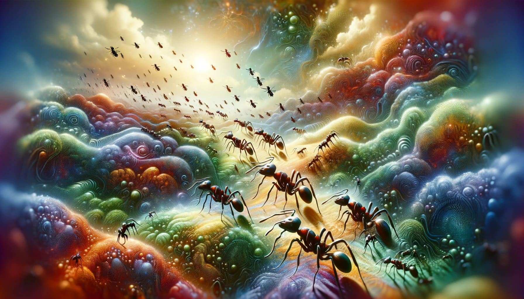 What is the spiritual meaning of dreaming about ants